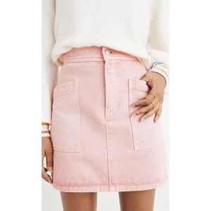 Madewell Straight Denim Mini Skirt Size 28